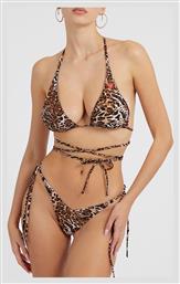 Bikini Τριγωνάκι Animal Print Καφέ Guess