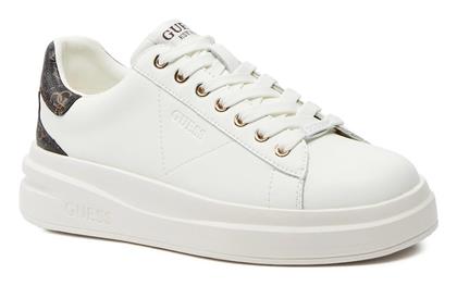 Elbina Γυναικεία Ανατομικά Sneakers Λευκά Guess από το IzyShoes