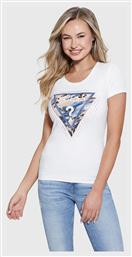 Γυναικείο T-shirt Λευκό Guess