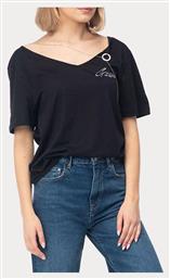 Γυναικείο T-shirt Μαύρο Guess από το Modivo