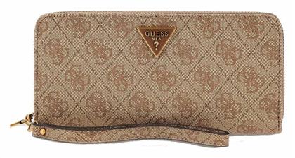 Laurel Sg Slg SWSG8500460 Μεγάλο Γυναικείο Πορτοφόλι Μπεζ Guess