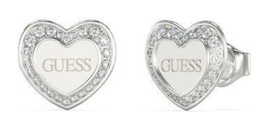 Σκουλαρίκια από Ατσάλι με Πέτρες Guess