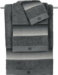Σετ Πετσέτες Μπάνιου 3τμχ Mykonos Anthracite Βάρους 500gr/m² Guy Laroche