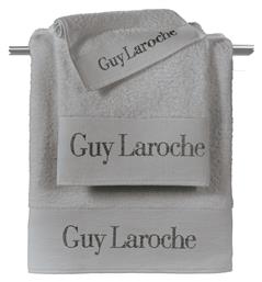 Σετ Πετσέτες Μπάνιου 3τμχ Futura Silver Βάρους 500gr/m² Guy Laroche