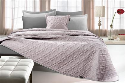 Voltaire Σετ Κουβερλί Μονό Microfiber Melanze 160x220cm Guy Laroche από το Designdrops