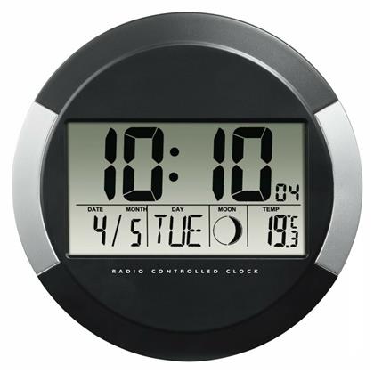 Ρολόι Τοίχου Ψηφιακό PP-245 Πλαστικό 24.5cm HAMA