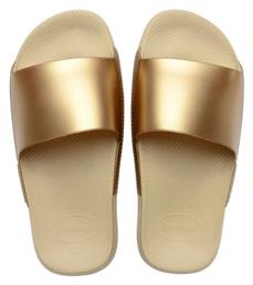 Classic Metallic Slides σε Μπεζ Χρώμα Havaianas από το Spartoo