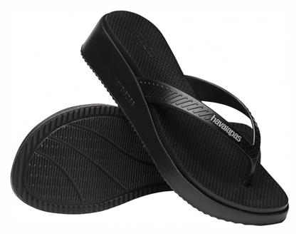 High Σαγιονάρες με Πλατφόρμα σε Μαύρο Χρώμα Havaianas από το Parex