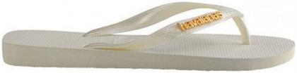 Metallic Logo Flip Flops Λευκά Havaianas