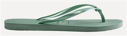 Slim Crystal Sw Ii Σαγιονάρες Venom Green Havaianas από το SerafinoShoes