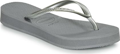 Slim Σαγιονάρες σε Ασημί Χρώμα Havaianas