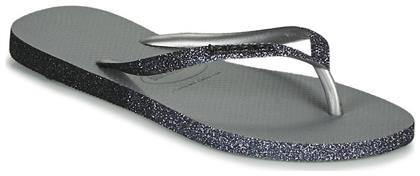 Slim Sparkle Ii Σαγιονάρες Steel Grey Havaianas από το Z-mall