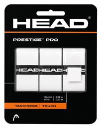 Prestige Pro Overgrip Λευκό 3τμχ Head