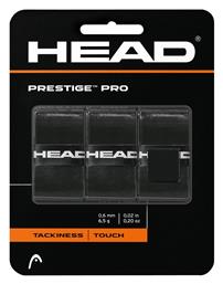 Prestige Pro Overgrip Μαύρο 3τμχ Head από το DealsShop