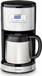HKoenig Προγραμματιζόμενη Καφετιέρα Φίλτρου 1000W Black από το Snatch