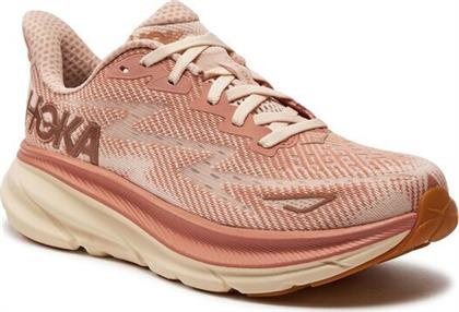 Hoka Clifton 9 Γυναικεία Αθλητικά Παπούτσια Running Ροζ από το Zakcret Sports