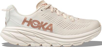 Hoka Glide Rincon 3 Γυναικεία Αθλητικά Παπούτσια Running Μπεζ
