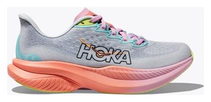 Mach 6 Γυναικεία Αθλητικά Παπούτσια Running Γκρι Hoka