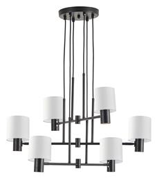 Πολυέλαιος 6xE27 με Καπέλα Λευκός 77-8295 Home Lighting