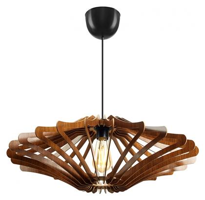 Κρεμαστό Φωτιστικό Καφέ 47x47x55εκ. HomeMarkt