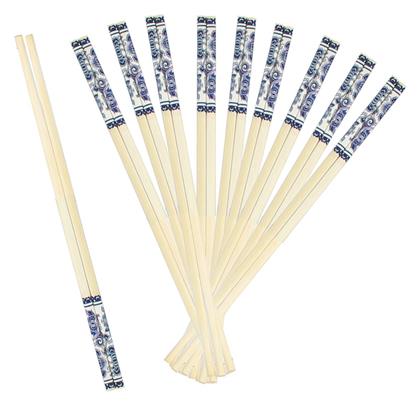 Chopsticks από Μπαμπού Μπλε 10τμχ HOMie