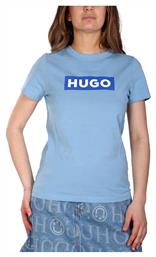 T-Shirt Ανοιχτό Μπλε Hugo