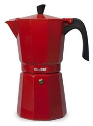 02906 Μπρίκι Espresso 6cups Κόκκινο Ibili