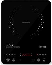 IKOHS Create Vit Pirax Επιτραπέζια Εστία Επαγωγική Μονή Μαύρη από το Snatch