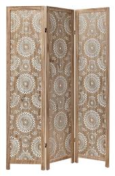 Διακοσμητικό Παραβάν Ξύλινο με 3 Φύλλα Iliadis