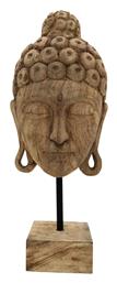 Διακοσμητικός Βούδας από Ξύλο Mask 20x18.5x48.5cm Inart