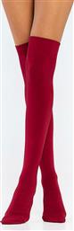 Inizio 3D Sento Οpaque Γυναικείες Ψηλές Κάλτσες 100 Den Κόκκινες από το Inizio