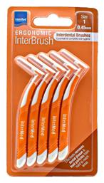 InterMed Ergonomic InterBrush Μεσοδόντια Βουρτσάκια με Λαβή 4τμχ - Intermed