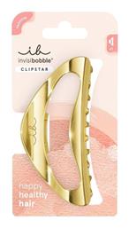 Clipstar Gold Luxe Κλάμερ Χρυσό Μέγεθος Large 1 Τεμάχιο Invisibobble