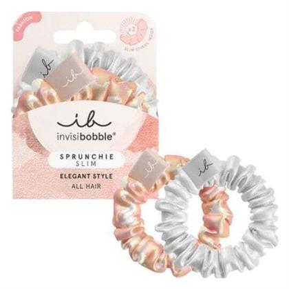 Slim Scrunchy Μαλλιών Πολύχρωμο 2τμχ Invisibobble