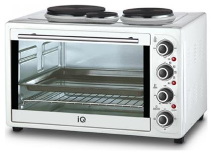 Ηλεκτρικό Φουρνάκι 45lt με 3 Εστίες White IQ