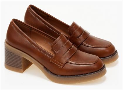 Γυναικεία Loafers σε Καφέ Χρώμα Issue Fashion