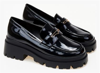 Γυναικεία Loafers σε Μαύρο Χρώμα Issue Fashion