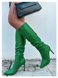 Γυναικείες Μπότες με Ψηλό Τακούνι Issue Fashion