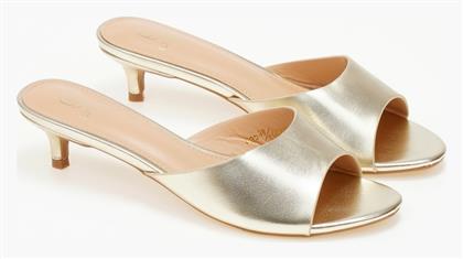 Mules με Λεπτό Τακούνι σε Χρώμα Issue Fashion