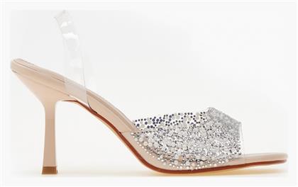 Mules με Τακούνι σε Χρώμα Issue Fashion