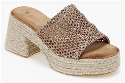 Mules με Τακούνι σε Χρώμα Issue Fashion