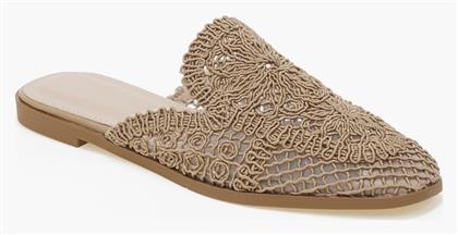Mules με Τακούνι σε Χρώμα Issue Fashion