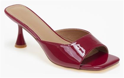 Mules με Τακούνι σε Χρώμα Issue Fashion
