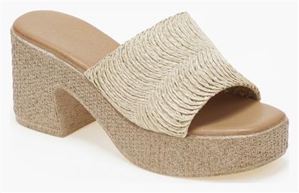 Mules με Τακούνι σε Χρώμα Issue Fashion