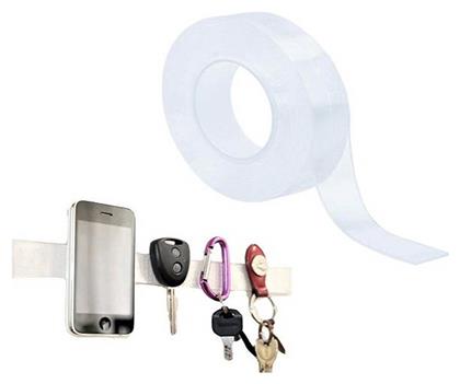 Ivy Grip Tape Αυτοκόλλητη Ταινία Διπλής Όψης Διάφανη 3mx30mm - Aria Trade