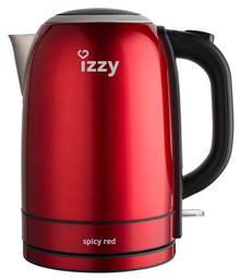 1618 Spicy Red Βραστήρας 1.7lt 2200W Κόκκινος Izzy