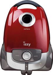 Izzy AC1108 Ηλεκτρική Σκούπα 700W με Σακούλα 4lt Κόκκινη από το Elektrostore24
