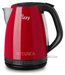 Botanica IZ-3003 Βραστήρας 1.7lt 2200W Κόκκινος Izzy