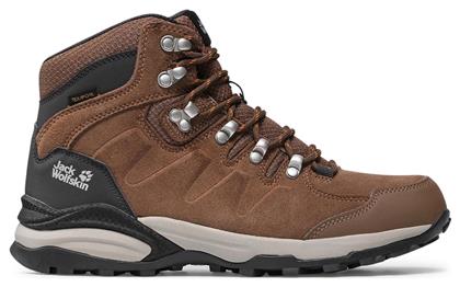 Refugio Texapore Mid 4050871 Γυναικεία Ορειβατικά Καφέ Jack Wolfskin