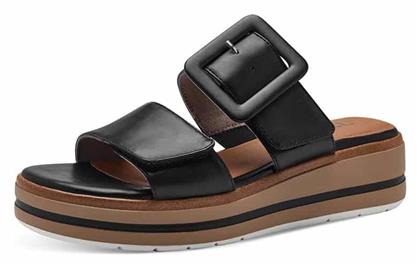 Γυναικεία Σανδάλια Flatforms σε Μαύρο Χρώμα Jana